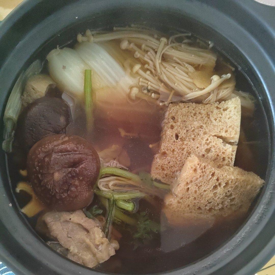 家庭简易版寿喜锅