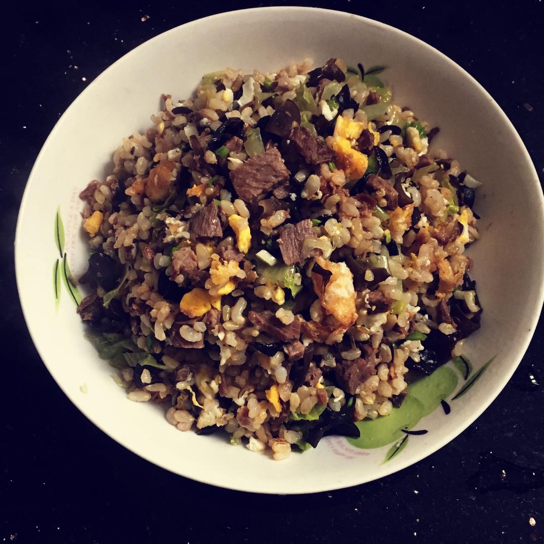 牛肉炒饭