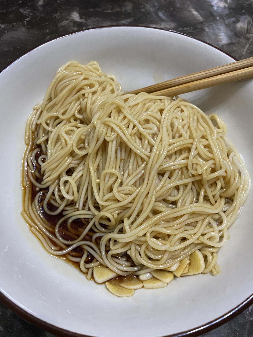 蒜面条