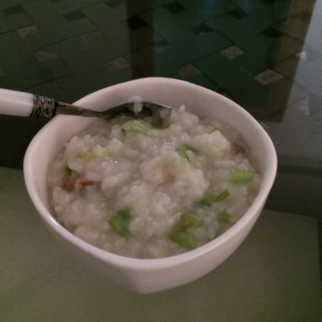 鲜芹鲍鱼粥