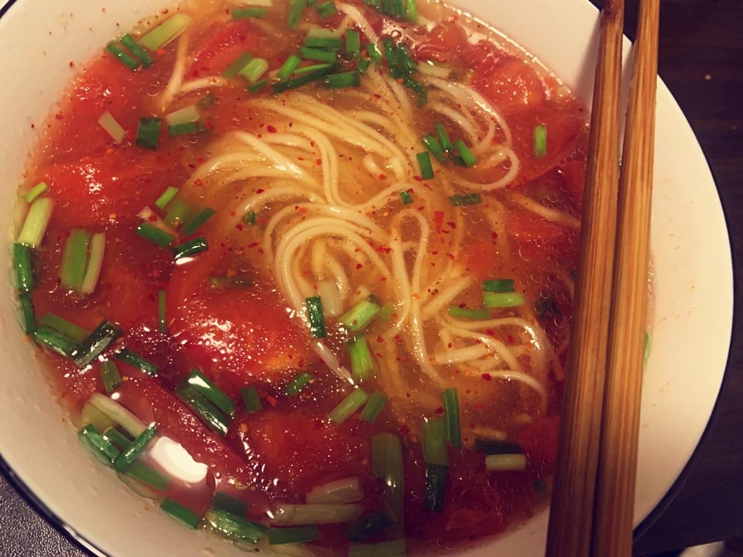 五分钟搞定的酸辣面