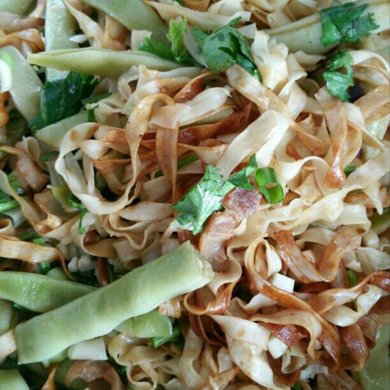 扁豆蒸面条（焖面）