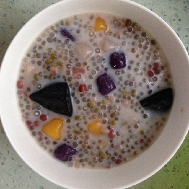 芋圆红豆沙