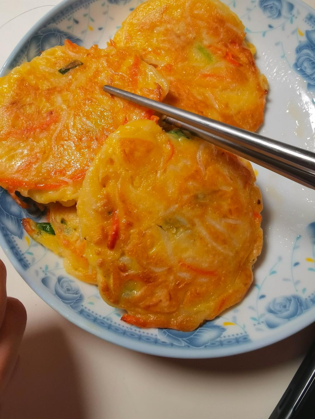 土豆饼(土豆胡萝卜丝饼)