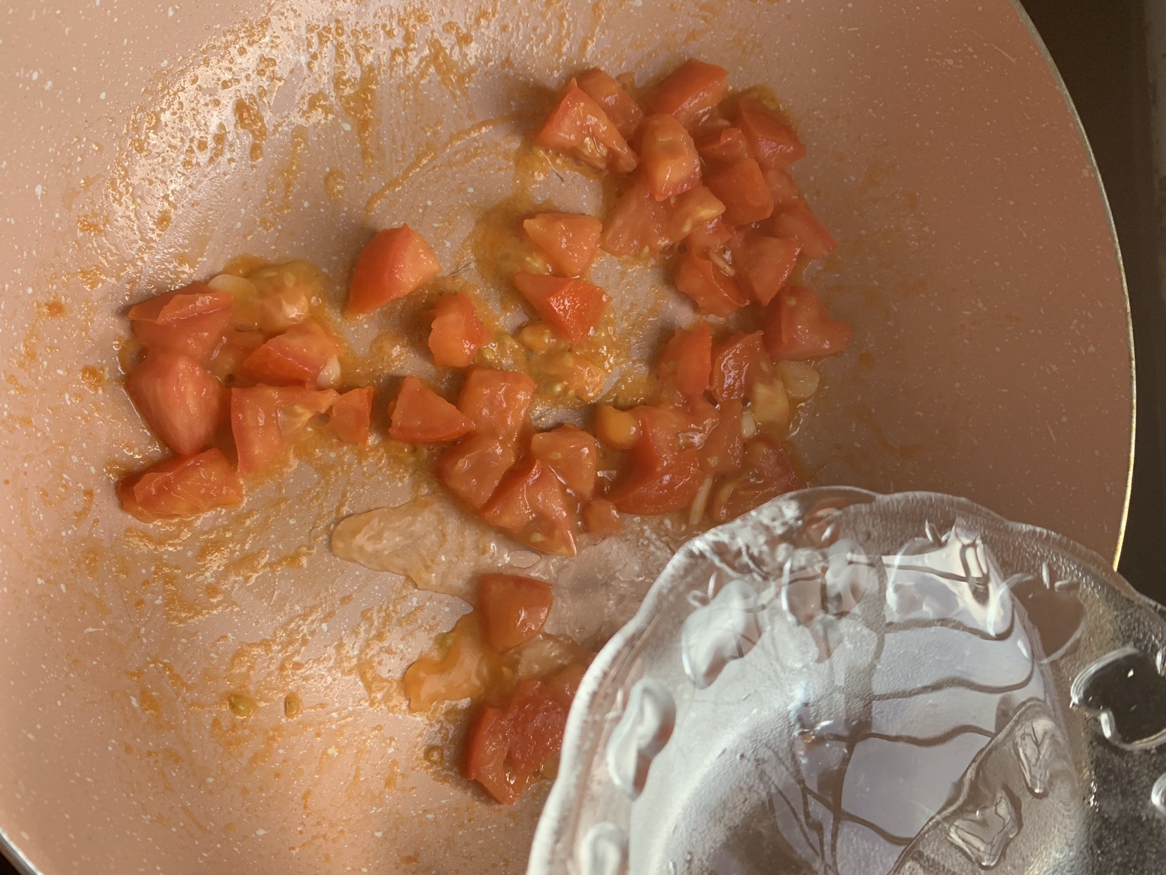 蕃茄鸡蛋烩饭的做法 步骤4