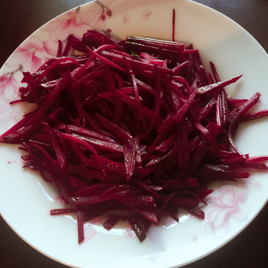 炝炒甜菜头