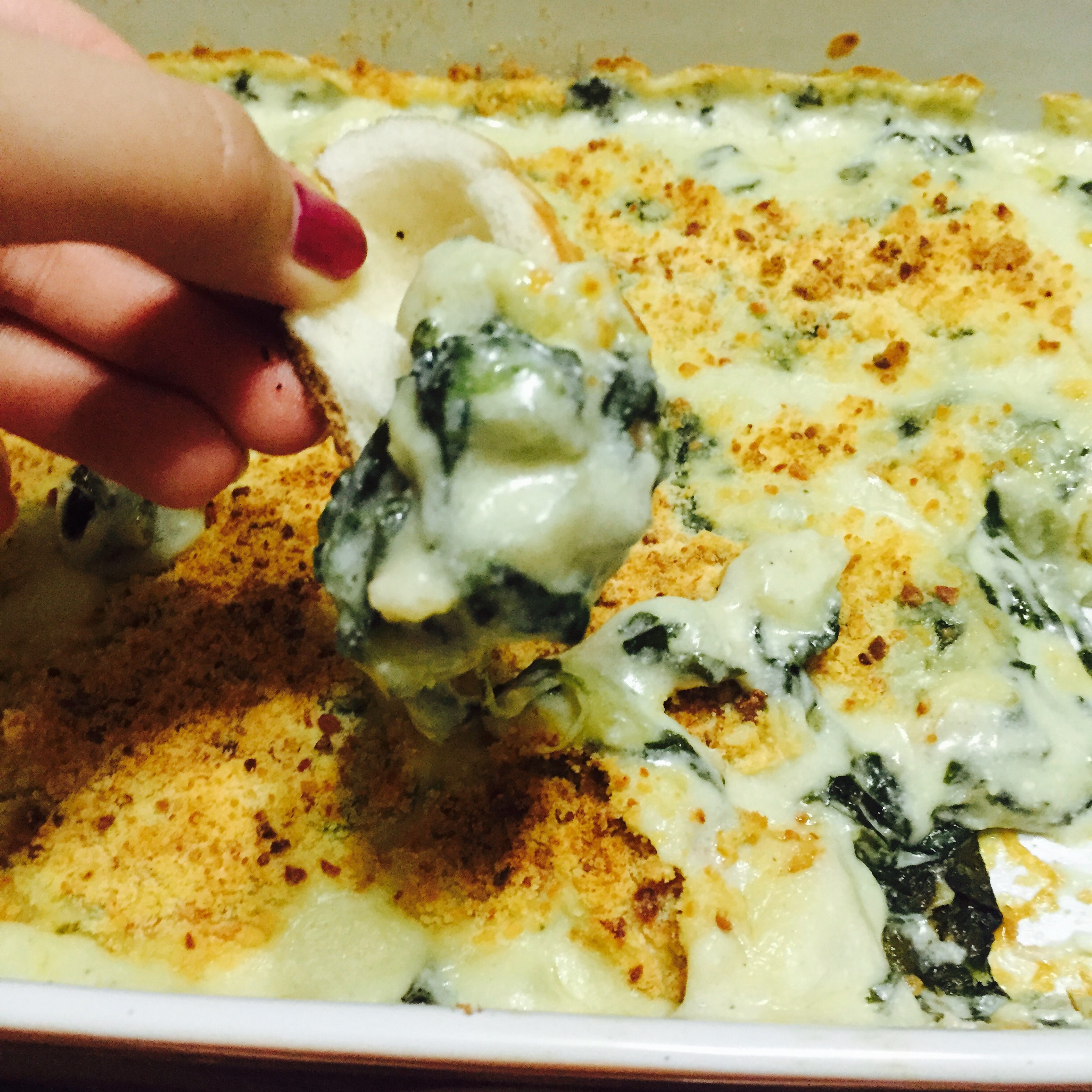 菠菜洋蓟芝士蘸酱