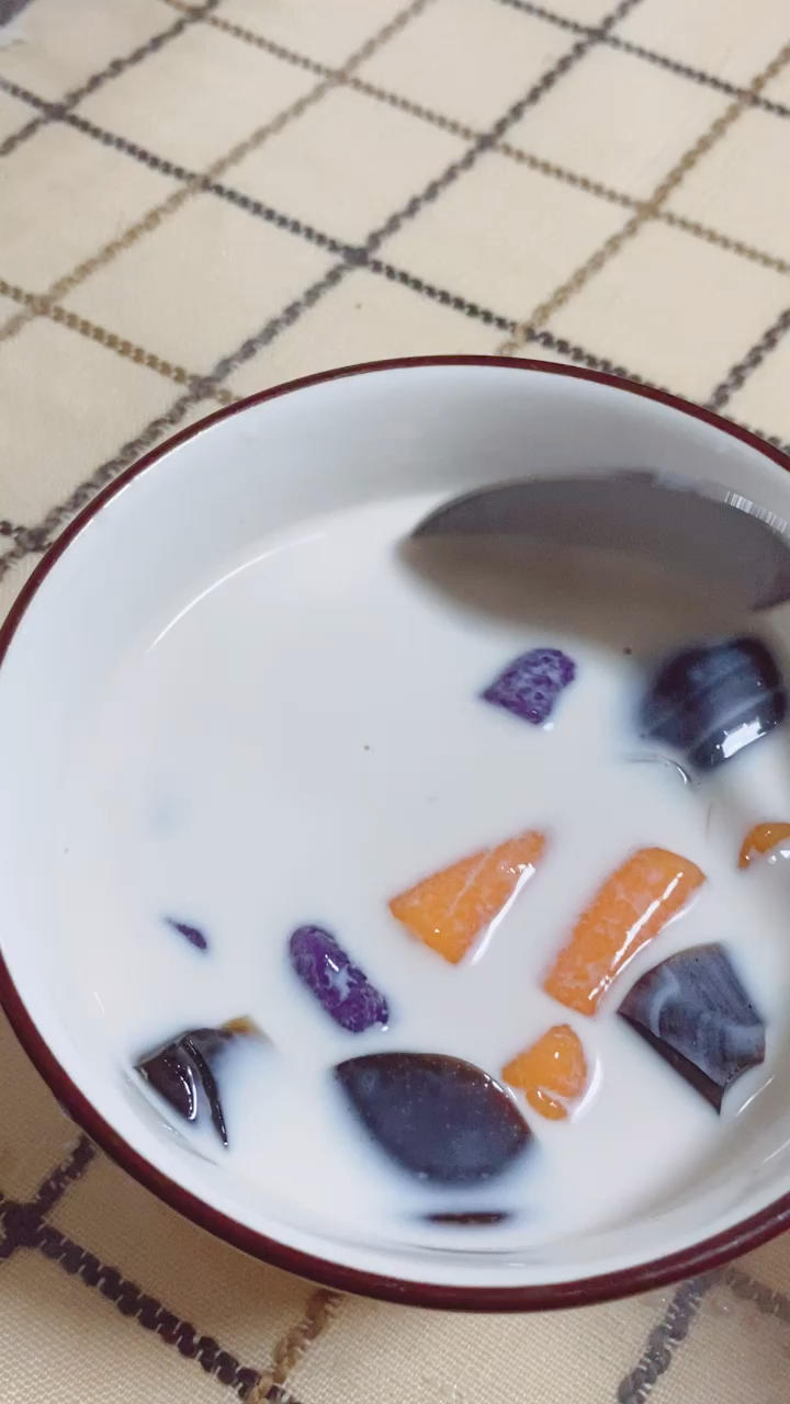 自制三色芋圆1⃣️（附上窍门详细比例）