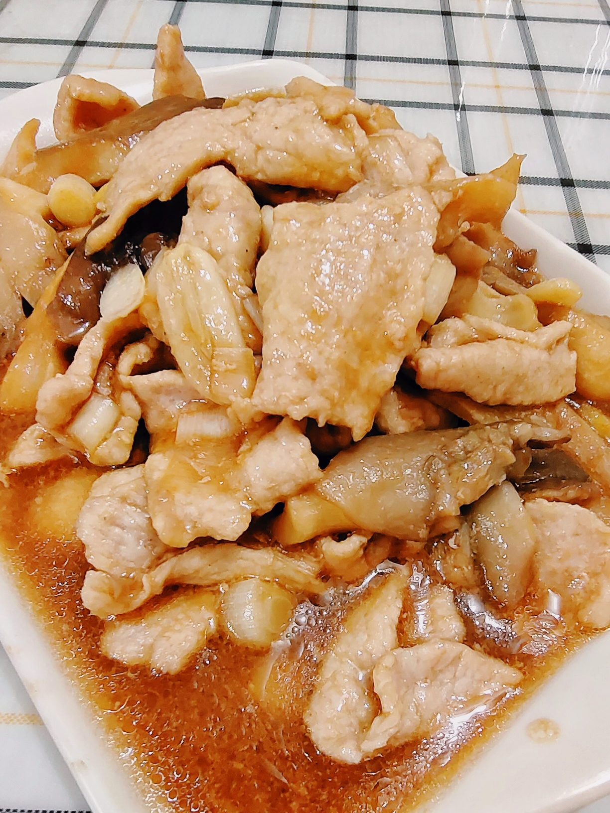 999道家常菜(9)平菇肉片