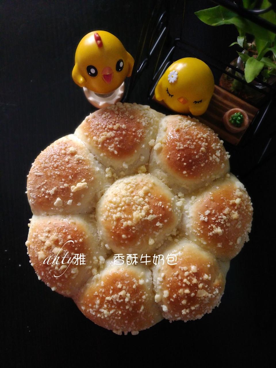 香酥橙味牛奶包