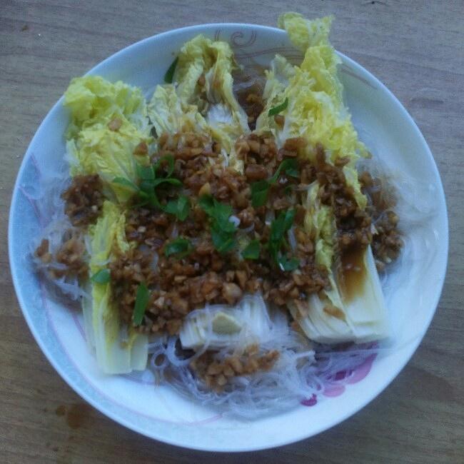 蒜蓉粉丝娃娃菜