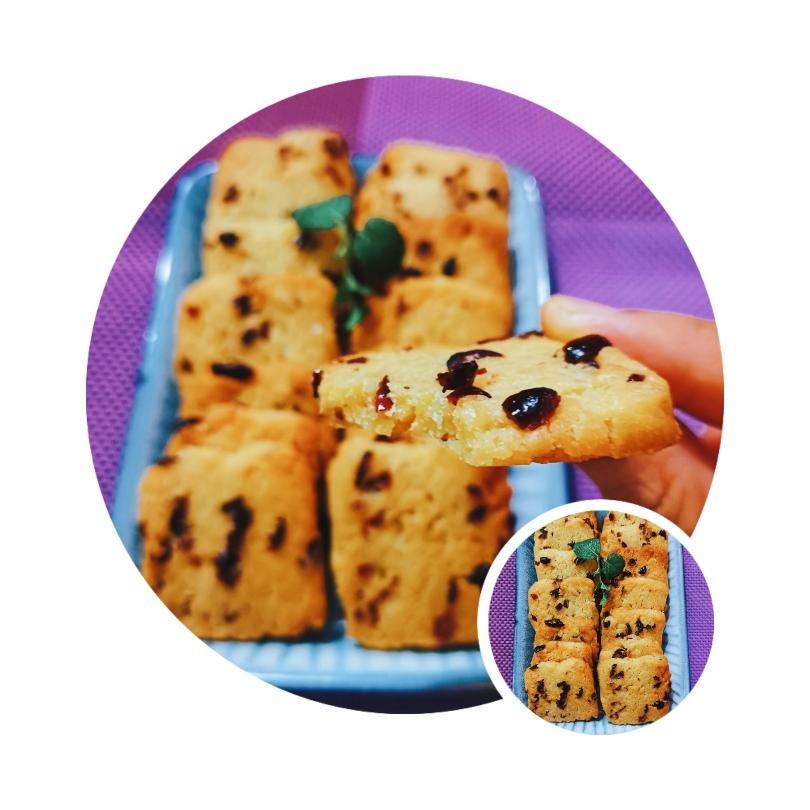 酥脆·蔓越莓饼干的做法