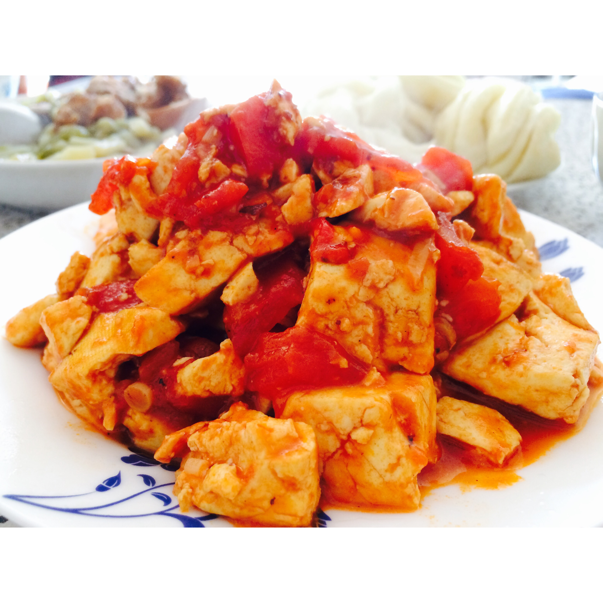 茄汁豆腐