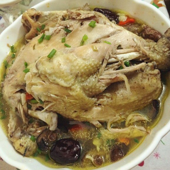 杂粮参鸡汤