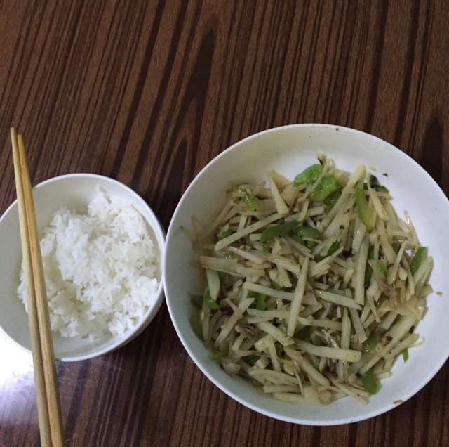 青椒土豆丝