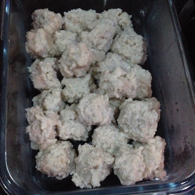 烤肉丸子