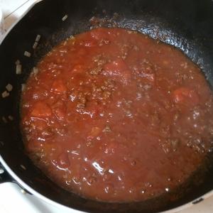 意式番茄肉酱面的做法 步骤6