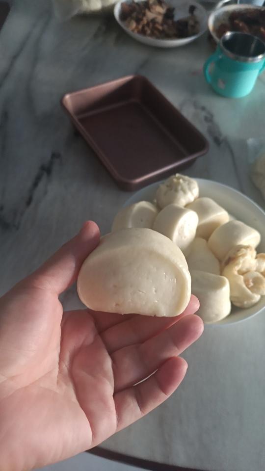 一发奶香小馒头，口感特别好！