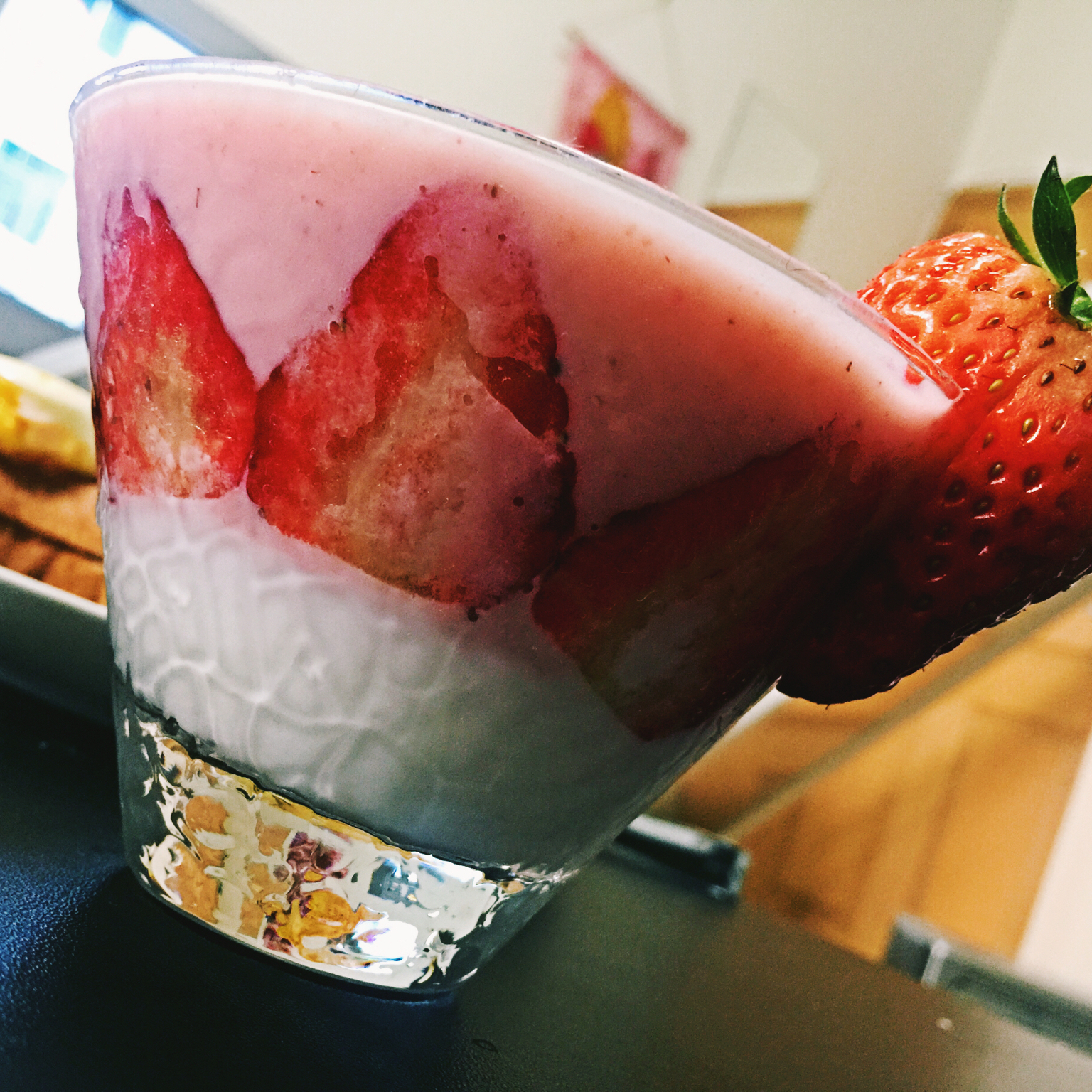 有些「杯壁」的酸奶们
