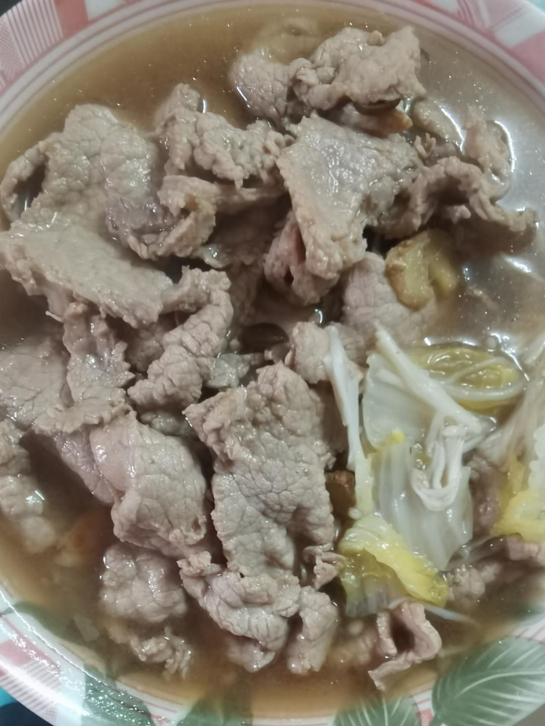 香而不辣的水煮肉片