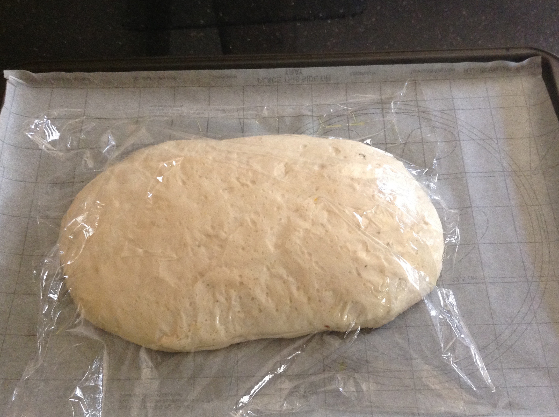 免揉冷藏发酵面包的做法 步骤5