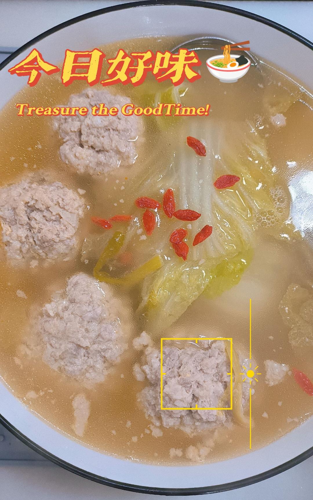 国宴经典菜-清炖狮子头