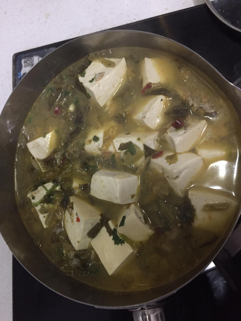 【江浙十大名汤】雪菜小黄鱼豆腐汤