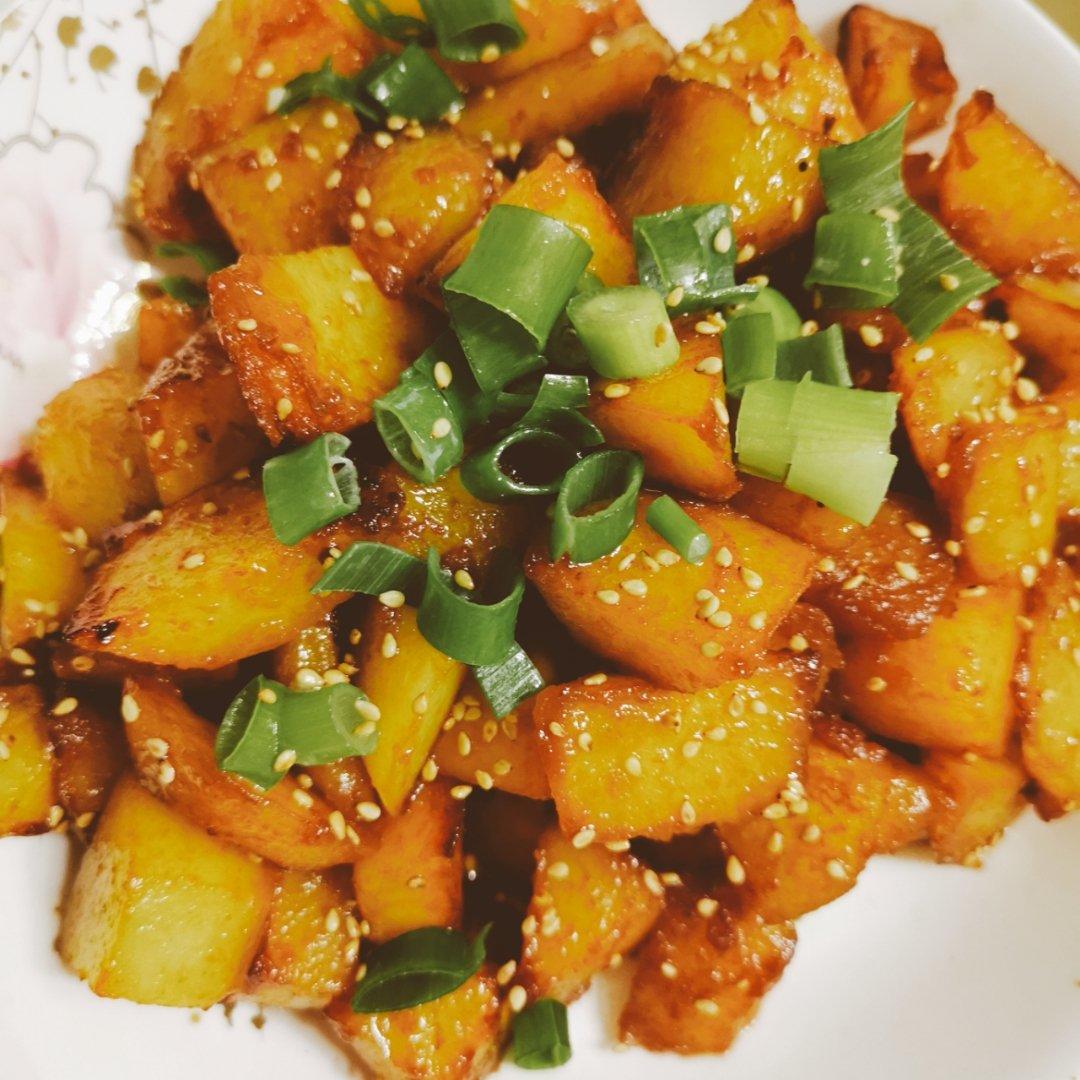 大小朋友都爱的糖醋土豆