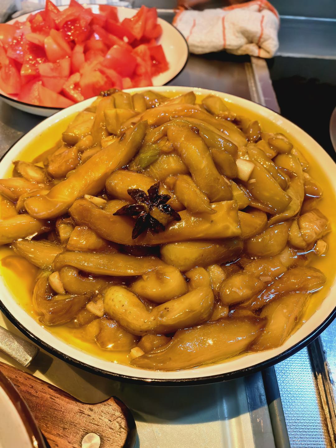 开胃下饭菜！巨简单的家常鱼香茄子煲