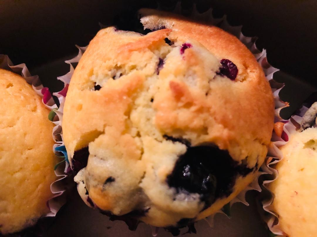 蓝莓玛芬蛋糕 Blueberry Muffin