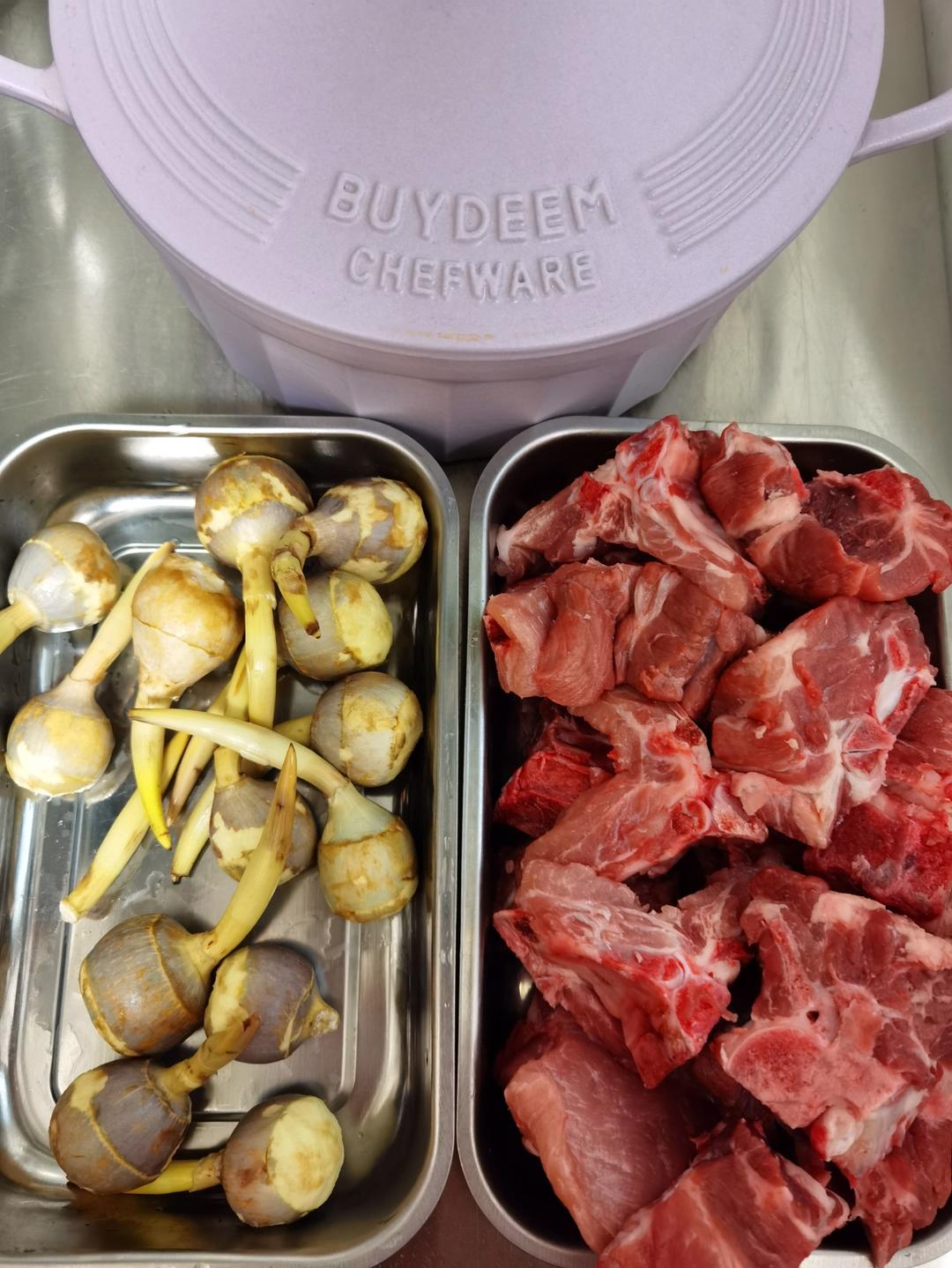 柱侯腐竹牛腩萝卜煲【2月北鼎珐琅锅食谱】