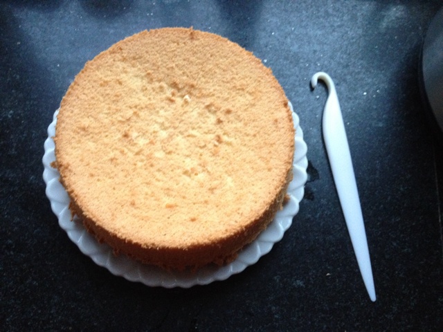 简单好做的8寸戚风蛋糕