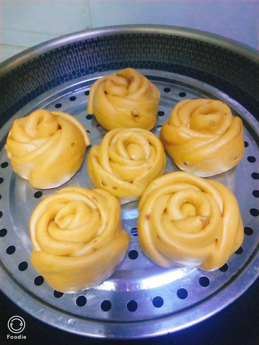 红糖红枣开花馒头（一次性发酵）