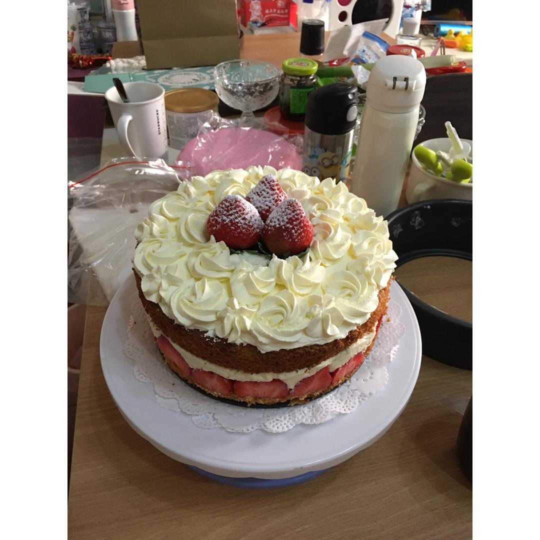 草莓冻芝士蛋糕