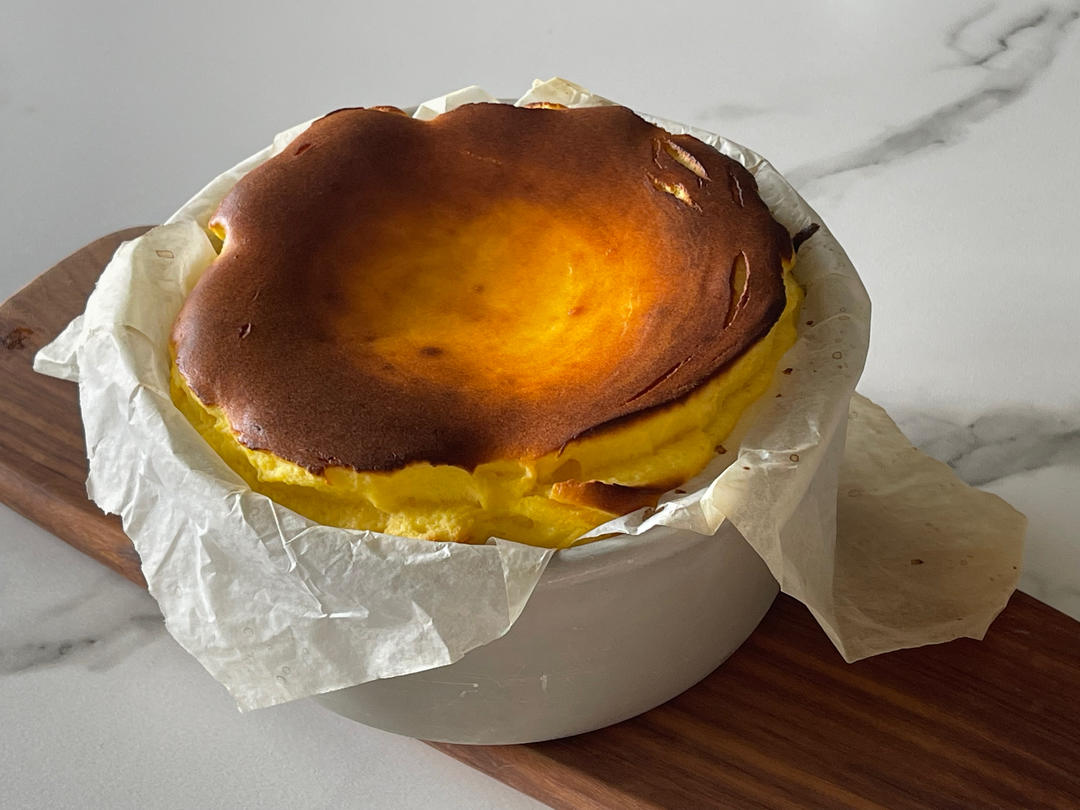 巴斯克芝士蛋糕『最简单的蛋糕』零失败🔥芝士控