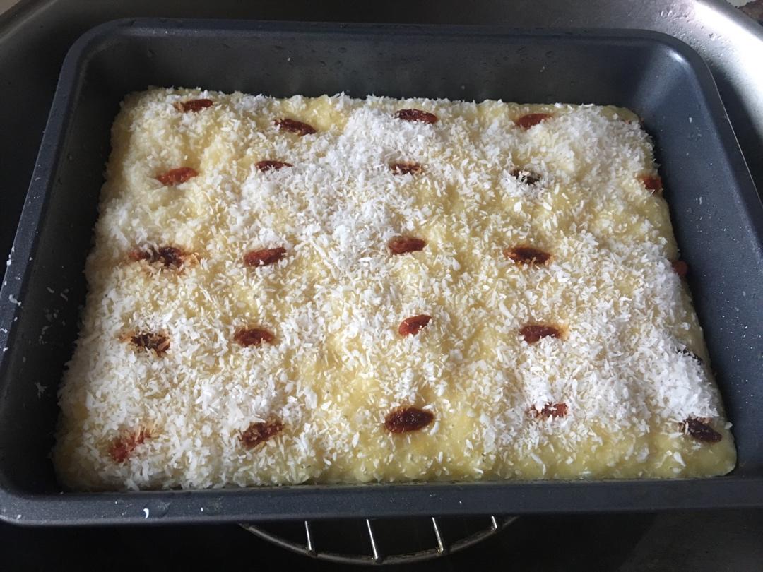 玉米面鸡蛋发糕（零失败）