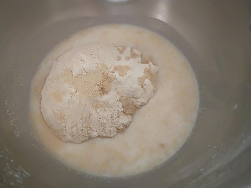 纯奶手撕吐司的做法 步骤1