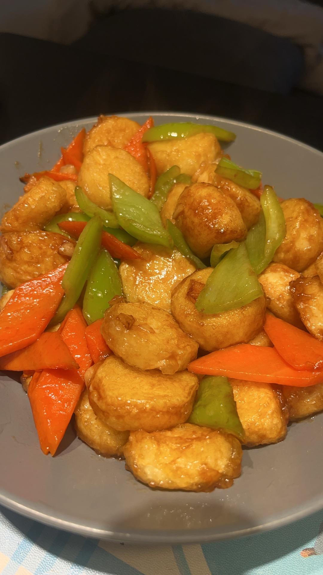 家常红烧日本豆腐～超级下饭菜！🎊