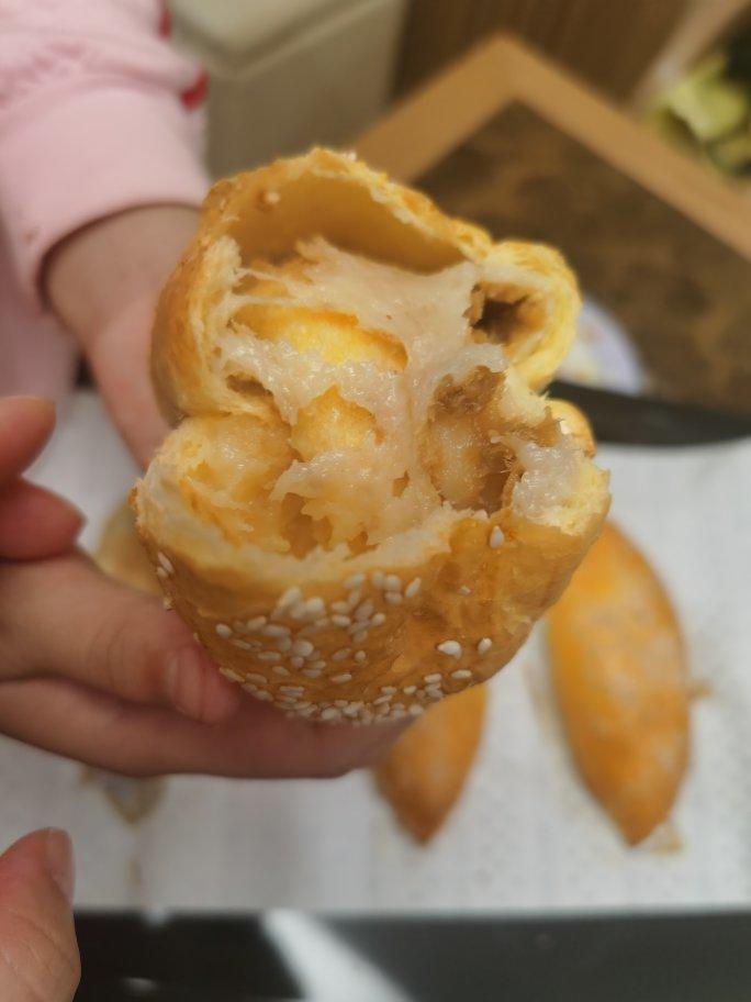 小美版一发麻薯肉松面包