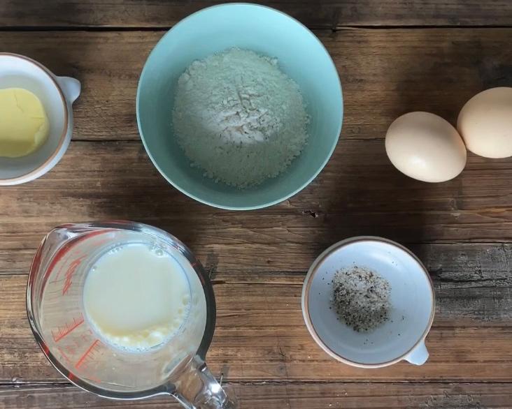 纯奶手撕吐司的做法 步骤1