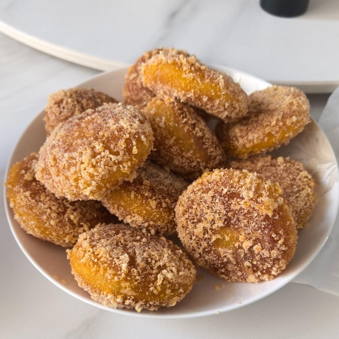 不会变形的南瓜饼