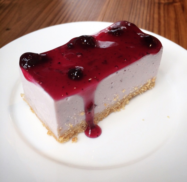 蓝莓冻芝士蛋糕