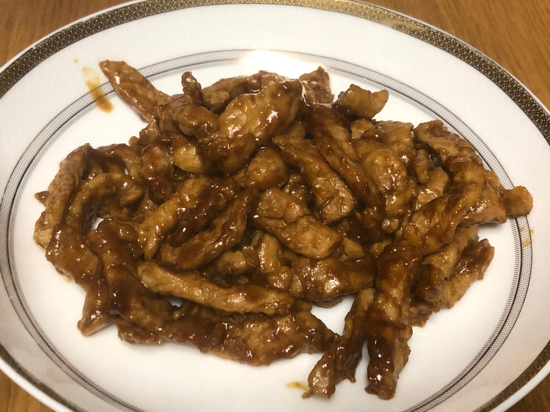 京酱肉丝