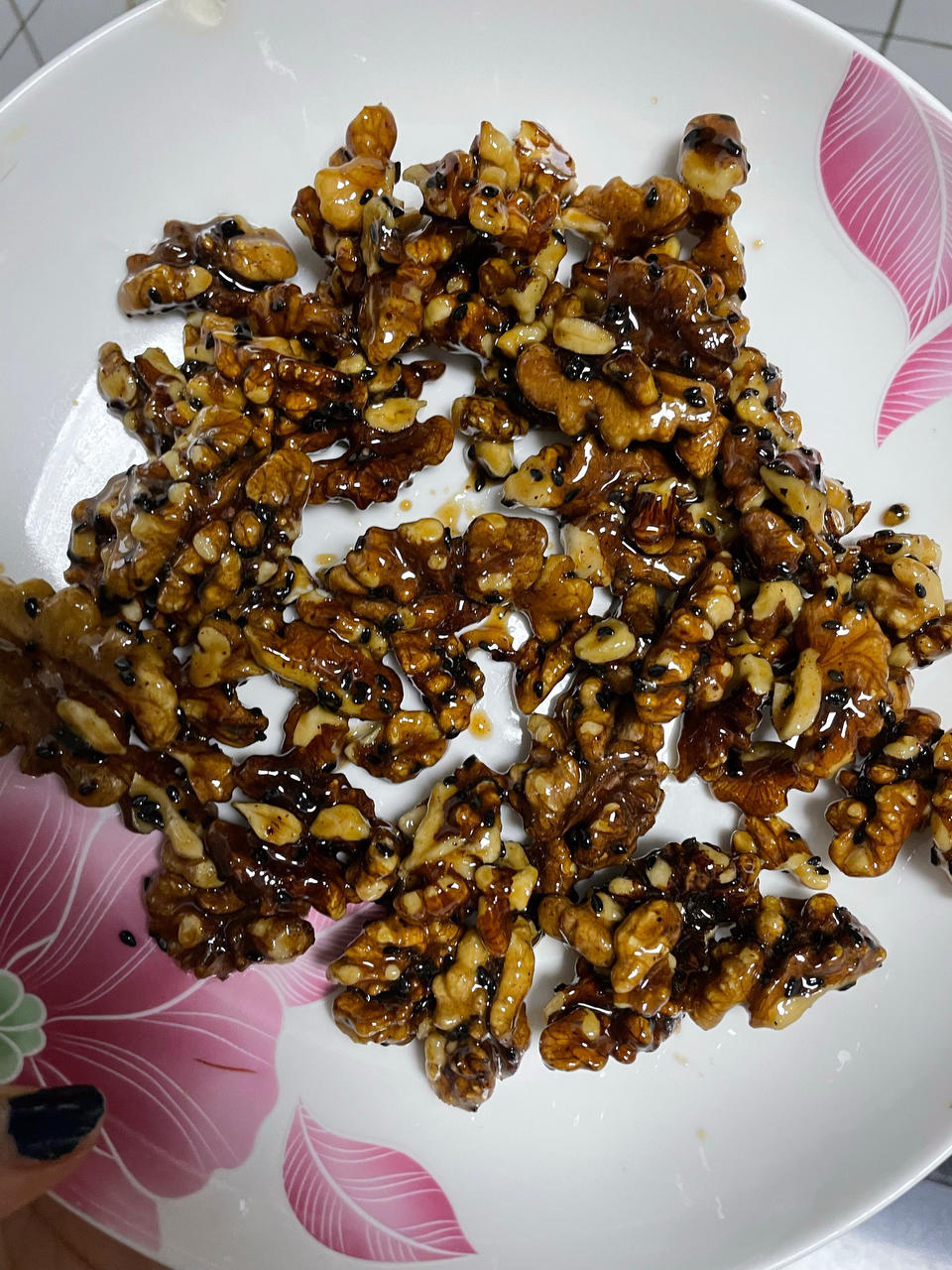 超简单懒人琥珀核桃（非油炸）