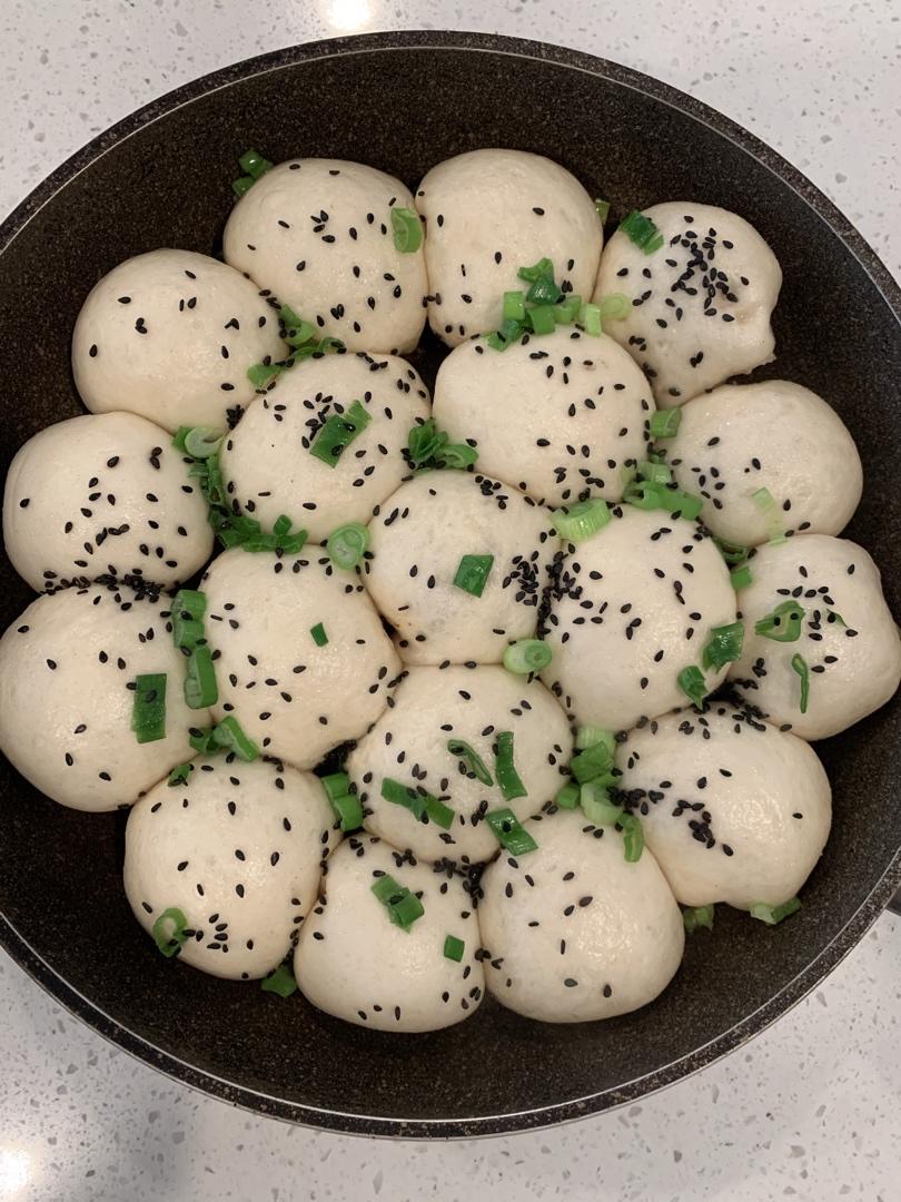 小时候的生煎包