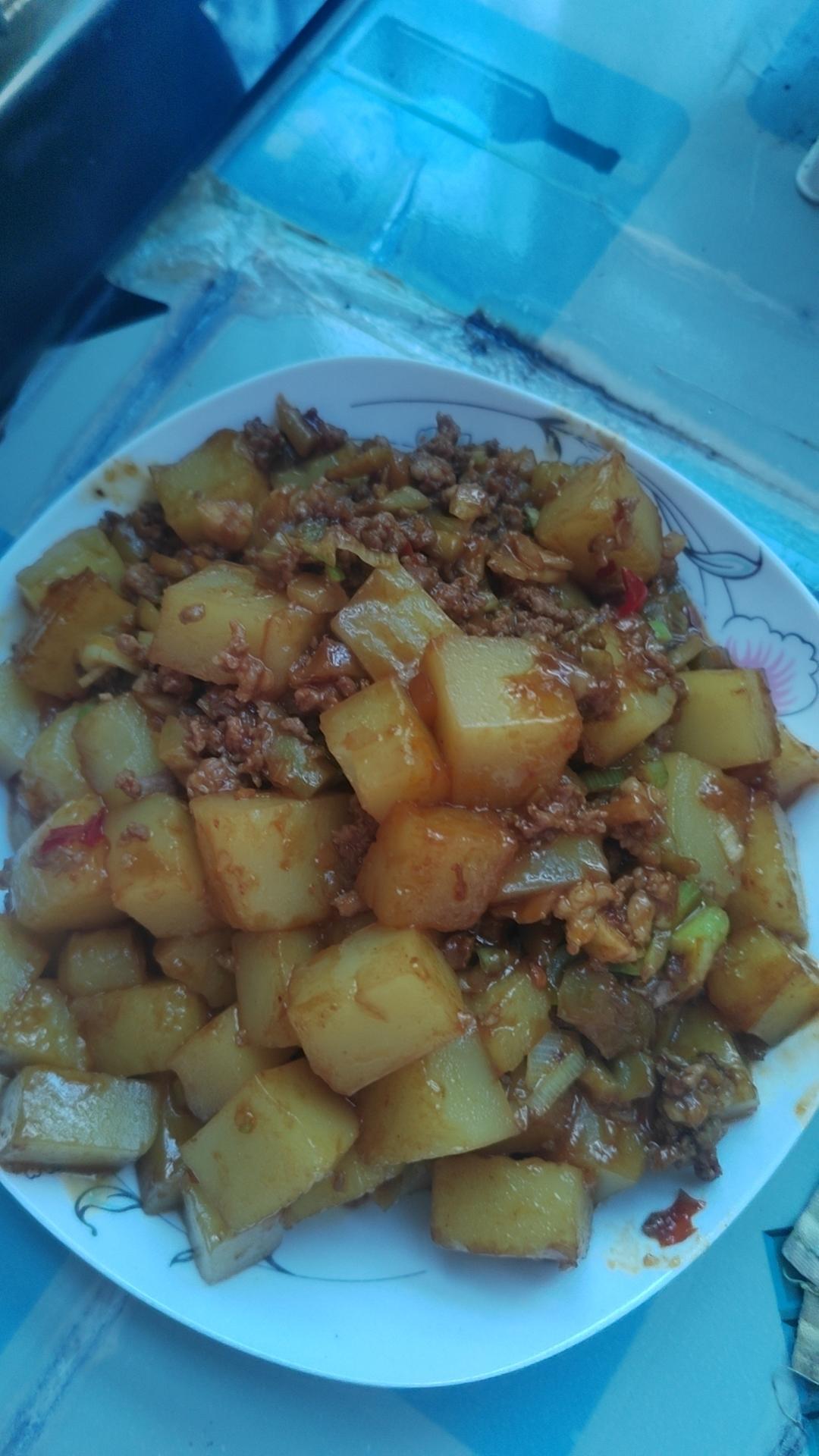 湖南口味红烧米豆腐