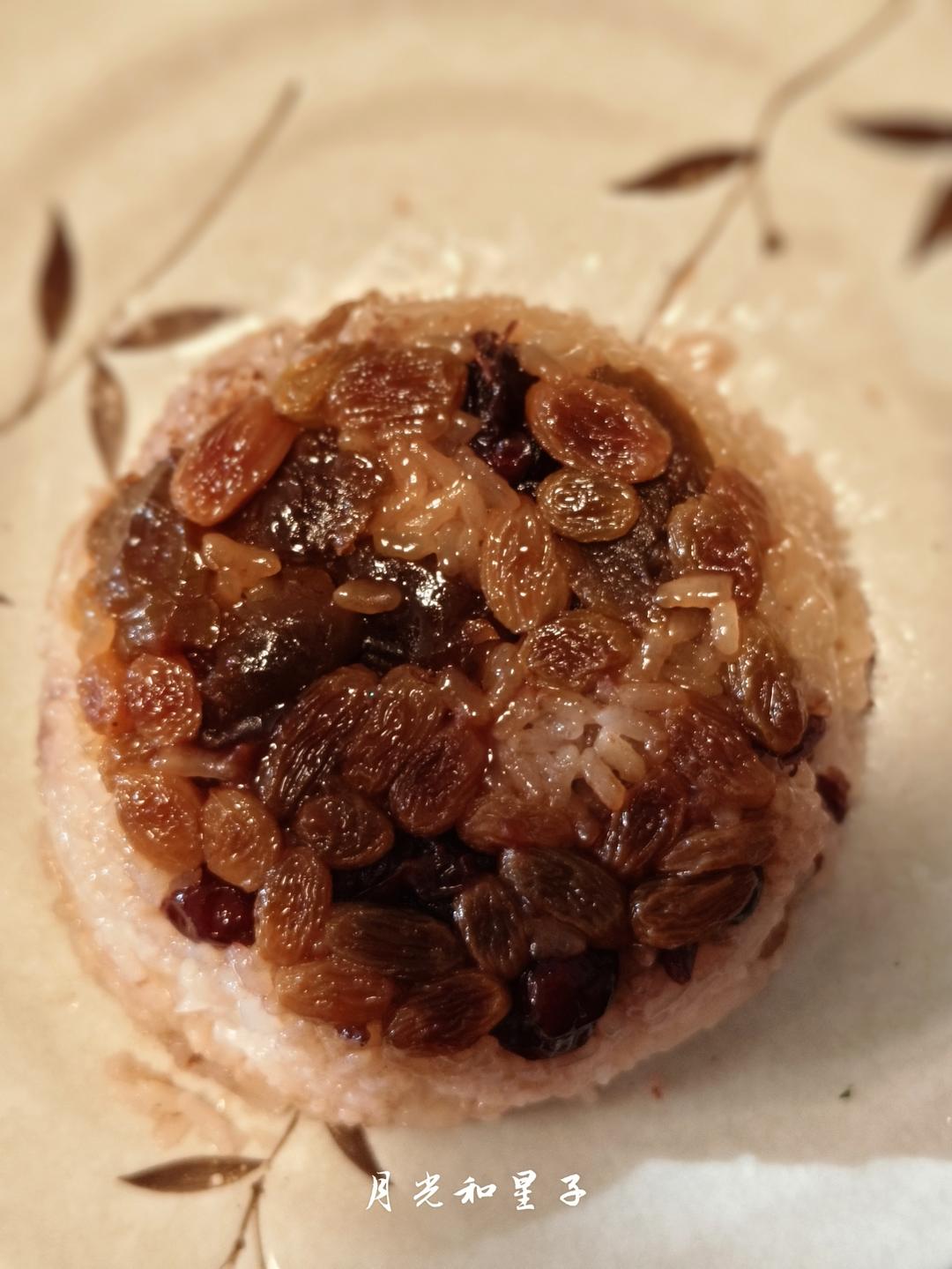 红糖糯米饭（不放猪油的八宝饭）