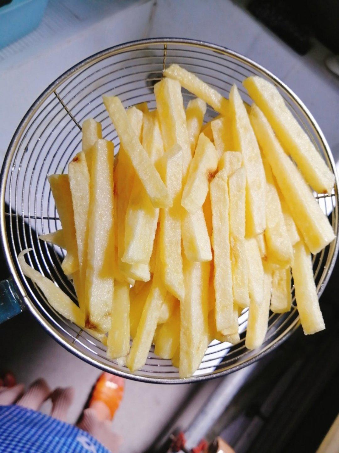 自制炸薯条