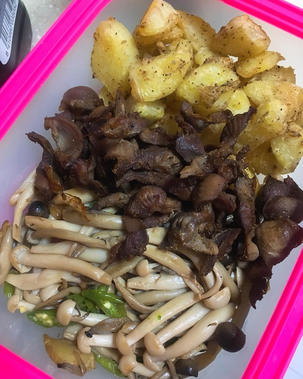 香烤鸡胗丨健康·三餐