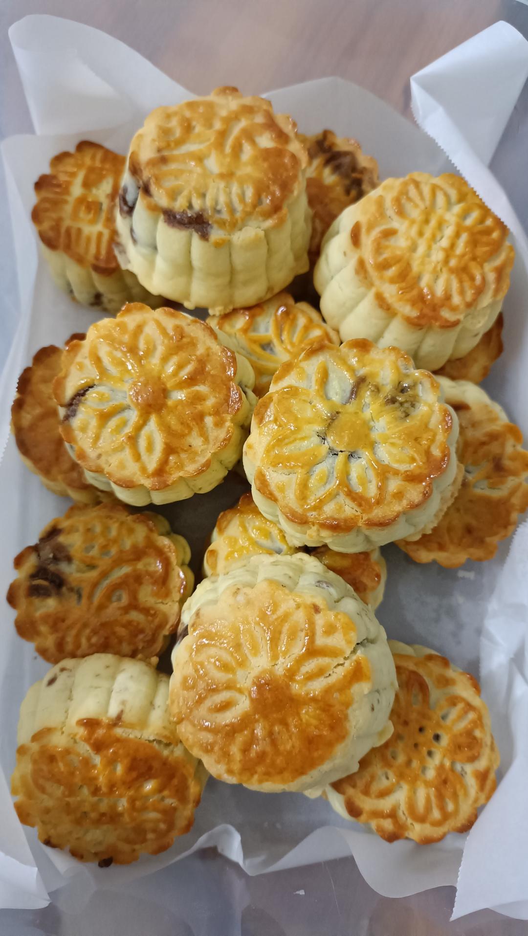 奶酥皮月饼～酥到掉渣，中秋一定要试一试
